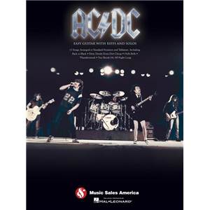 AC/DC - EASY GUITAR WITH RIFFS AND SOLOS