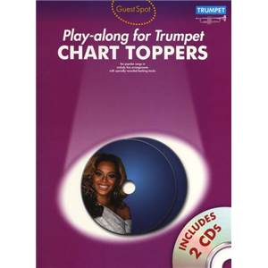 COMPILATION - GUEST SPOT CHART TOPPERS POUR TROMPETTE + 2CDS