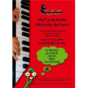PSTROKONSKY GAUCHE MONIQUE - MA TOUTE PETITE METHODE DE PIANO POUR TOUT PETITS A PARTIR DE 5/6 ANS
