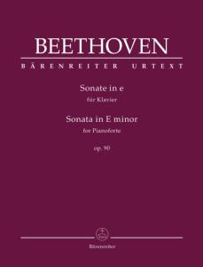 BEETHOVEN - SONATE OPUS 90 EN MI MINEUR - PIANO