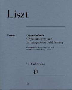 LISZT FRANZ - CONSOLATIONS - PIANO