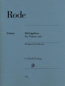 RODE PIERRE - 24 CAPRICES - VIOLON SEUL