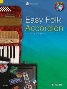 EASY FOLK ACCORDION (29 PIECES TRADITIONNELLES) +CD - ACCORDEON