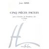  JEAN ABSIL - 5 PIECES FACILES OP.138 - SAXOPHONE ALTO OU CLARINETTE ET PIANO