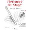 ALLERME JEAN-MARC - RECORDER ON STAGE VOL.1 + CD - FLUTE A BEC