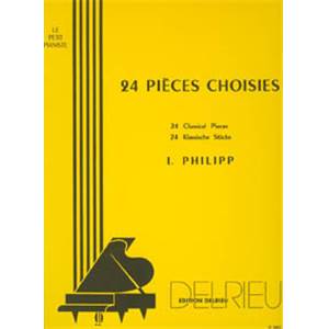 PHILIPP ISIDOR - PIECES CHOISIES (24) - PIANO