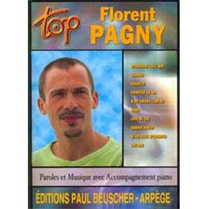 PAGNY FLORENT - TOP PAGNY FLORENT PIANO SIMPLIFIE PAROLES ET ACCORDS