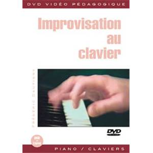DAUTIGNY FREDERIC - DVD IMPROVISATION AU CLAVIER