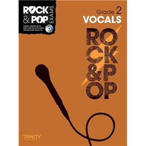 COMPILATION - TRINITY COLLEGE LONDON : ROCK & POP GRADE 2 FOR SINGERS + CD