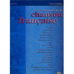 DESIDERY G. - CLASSIQUES DE LA CHANSON FRANCAISE 18 TITRES PIANO SOLO FACILE