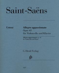 SAINT-SAENS CAMILLE - ALLEGRO APPASSIONATO OP.43 - VIOLONCELLE ET PIANO