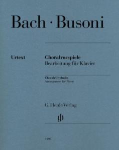 BACH JEAN SEBASTIEN/BUSONI FERRUCIO - PRELUDES DE CHORALS - PIANO
