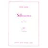ABSIL JEAN - SILHOUETTES OP.97 - FLUTE ET PIANO