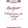 WILSON JAMES - MANIFESTO - 3 ESQUISSES VOYAGE - GUITARE