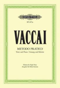 VACCAI NICOLA - METHODE PRATIQUE (IT-ALL-FR-ANG) +CD - VOIX HAUTE ET PIANO