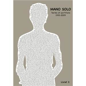 SOLO MANO - LIVRET 3 P/V/G
