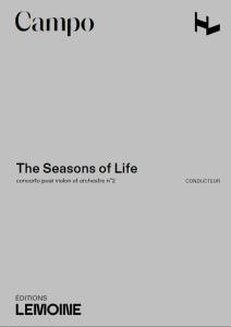 CAMPO REGIS - THE SEASONS OF LIFE (CTO VIOLON N2) - CONDUCTEUR