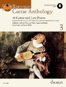 BAROQUE GUITAR ANTHOLOGY VOL.3 +CD - GUITARE OU LUTH - EPUISE
