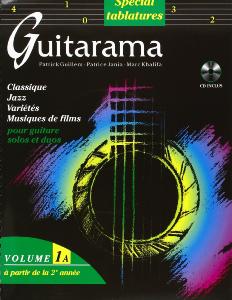 GUILLEM M/KHALIFA/JANIA - GUITARAMA VOL.1A TABLATURE + CD
