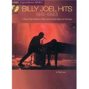 JOEL BILLY - KEYBOARD SIGNATURE LICKS HITS 81/93 + CD