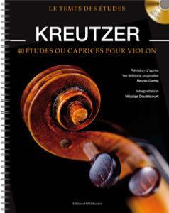 DAUTRICOURT / GARLEJ - VIOLON LE TEMPS DES ETUDES KREUTZER + CD