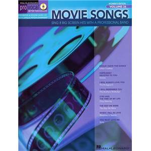 COMPILATION - PRO VOCAL FOR WOMEN SINGERS VOL.26 MOVIE SONGS + CD