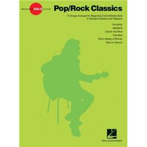 COMPILATION - BEGINNING SOLO GUITAR: POP ROCK CLASSICS