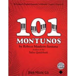 MAULEON REBECA - 101 MONTUNOS FOR PIANO + 2CD