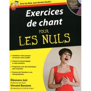 JOST / BONZOM - EXERCICES DE CHANT POUR LES NULS + CD