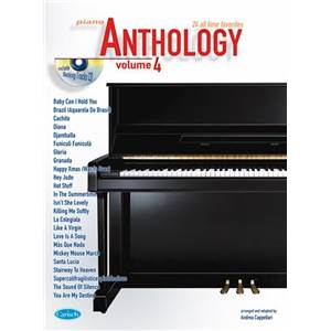 COMPILATION - ANTHOLOGY PIANO VOL.4 24 ALL TIME FAVORITES + CD
