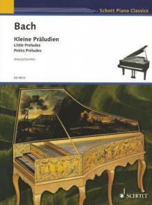 BACH JEAN SEBASTIEN - PETITS PRELUDES - PIANO