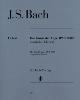 BACH JEAN SEBASTIEN - ART DE LA FUGUE BWV 1080 - PIANO