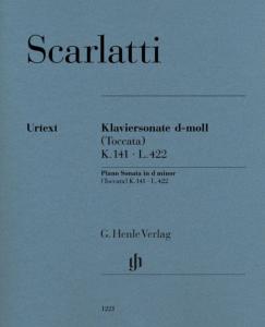 SCARLATTI DOMENICO - SONATE K.141 L.422 EN RE MINEUR (TOCCATA) - PIANO