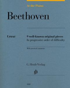 BEETHOVEN LUDWIG VAN - AT THE PIANO (9 PIECES ORIGINALES) - PIANO