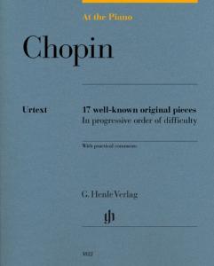 CHOPIN FREDERIC - AT THE PIANO (17 PIECES ORIGINALES) - PIANO