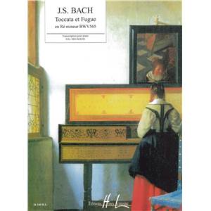 JEAN-SEBASTIEN BACH - TOCCATA ET FUGUE EN RE MIN. BWV565 - PIANO
