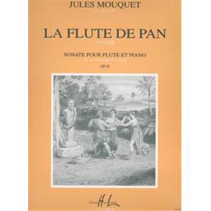 MOUQUET JULES - FLUTE DE PAN OP.15 - FLUTE ET PIANO