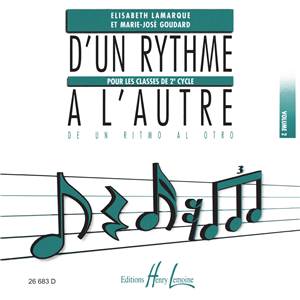 LAMARQUE/GOUDARD - D'UN RYTHME A  L'AUTRE 2 - CD