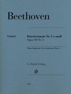 BEETHOVEN - SONATE No 5 OP.10/1 EN DO MINEUR (NOUVELLE EDITION) - PIANO