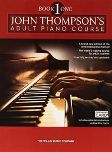 THOMPSON JOHN - ADULT PIANO COURSE BOOK 1 AVEC AA