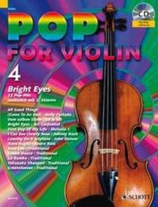 POP FOR VIOLIN VOLUME 4 +CD  - VIOLONS (1-2)