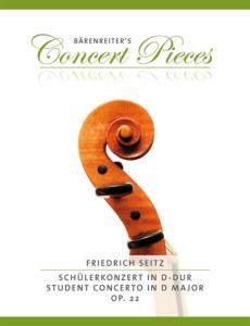 SEITZ FRIEDRICH - CONCERTO POUR VIOLON OPUS 22 EN RE MAJEUR - VIOLON ET PIANO