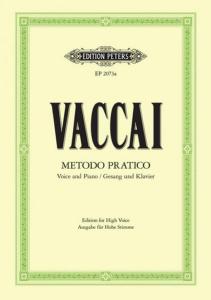 VACCAI NICOLA - METHODE PRATIQUE (IT-ALL-FR-ANG) - VOIX HAUTE ET PIANO