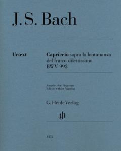 BACH JEAN SEBASTIEN - CAPRICCIO BWV 992 (VERSION SANS DOIGTES) - PIANO