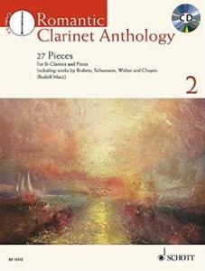 ROMANTIC CLARINET ANTHOLOGY VOL.2 +CD - CLARINETTE ET PIANO