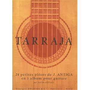 ANTIGA JEAN - TARRAJA - 24 PETITES PIECES EN UN ALBUM - GUITARE
