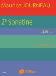 JOURNEAU MAURICE - 2EME SONATINE OPUS 10 - PIANO