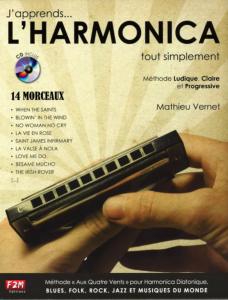 VERNET MATHIEU - J'APPRENDS L'HARMONICA TOUT SIMPLEMENT + CD