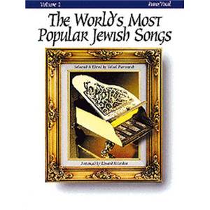 COMPILATION - WORLD'S MOST POPULAR JEWISH SONGS VOL.2 P/V/G - EPUISE