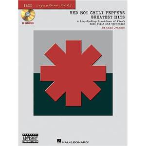 RED HOT CHILI PEPPERS - GREAT HITS BASS SIGNATURE LICKS + CD